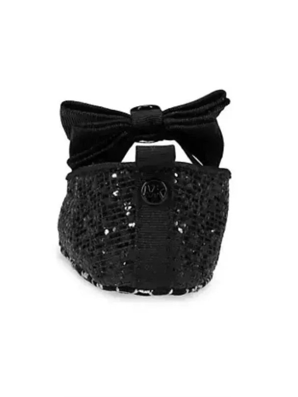 MICHAEL KORS BABY - GIRL DAY FLATS, BLACK SHIMMER, Infant 1M